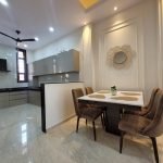 Modular kitchen and dining area